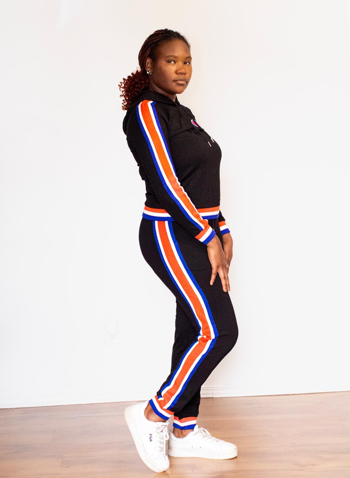 Ensemble coton champ  avec capuche – Élégance & confort