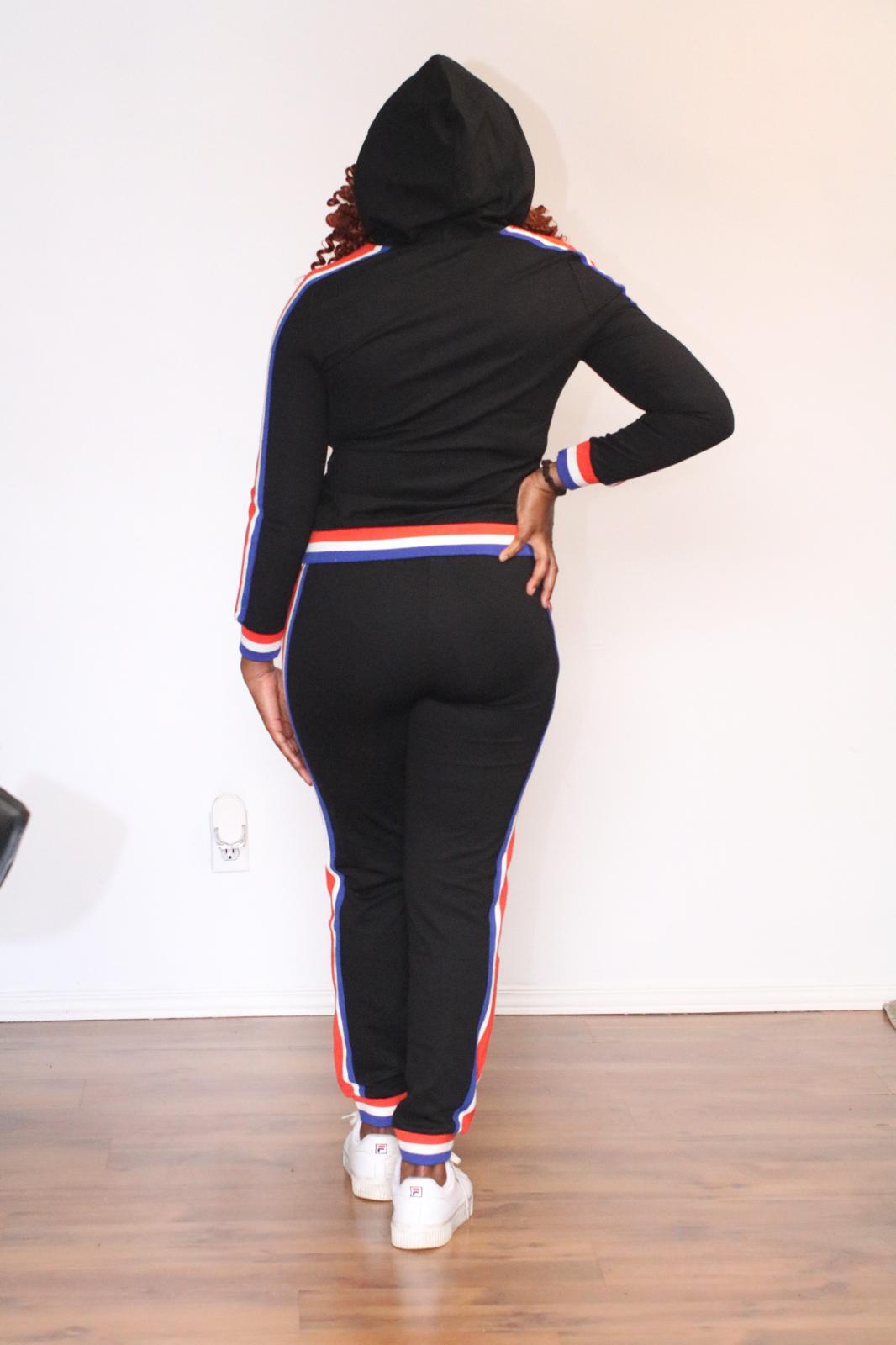 Ensemble coton champ  avec capuche – Élégance & confort