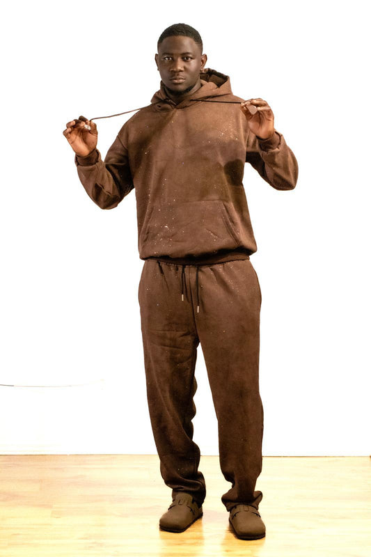 Ensemble à capuche unisexe – Coton épais & confort premium