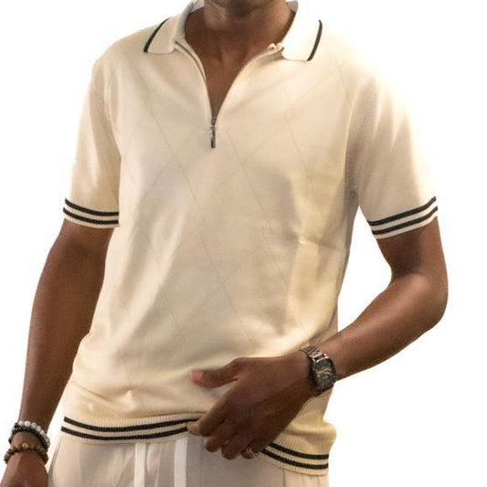 Polo à manche courtes élégant et confortable