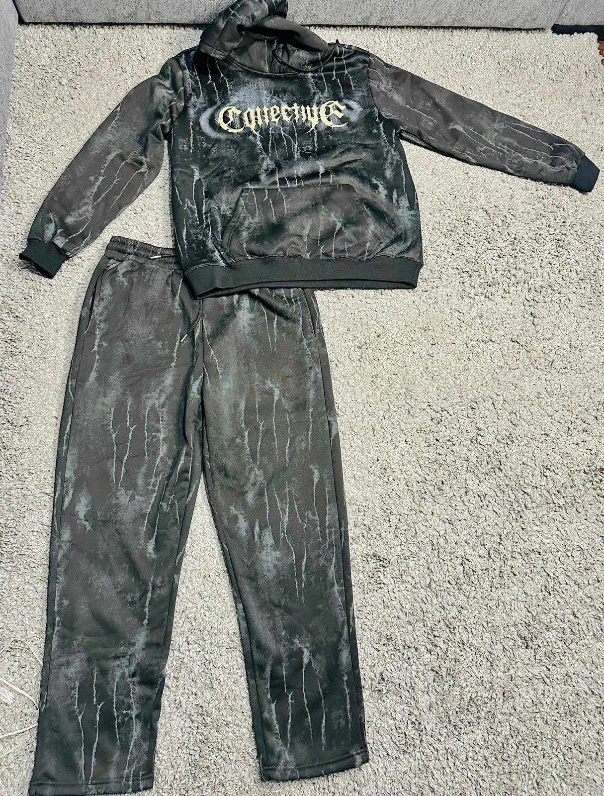 Ensemble à capuche unisexe – Coton épais & confort premium